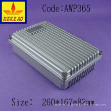 Caixas de alumínio à prova d&#39;água caixa de eletrônicos de alumínio personalizada ip67 caixa de alumínio à prova d&#39;água fundida caixa de fio AWP365